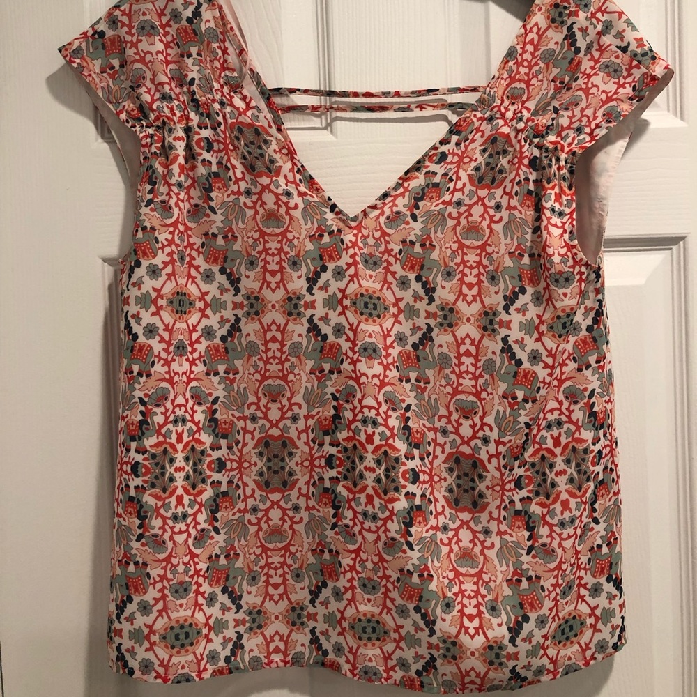 Multi color top